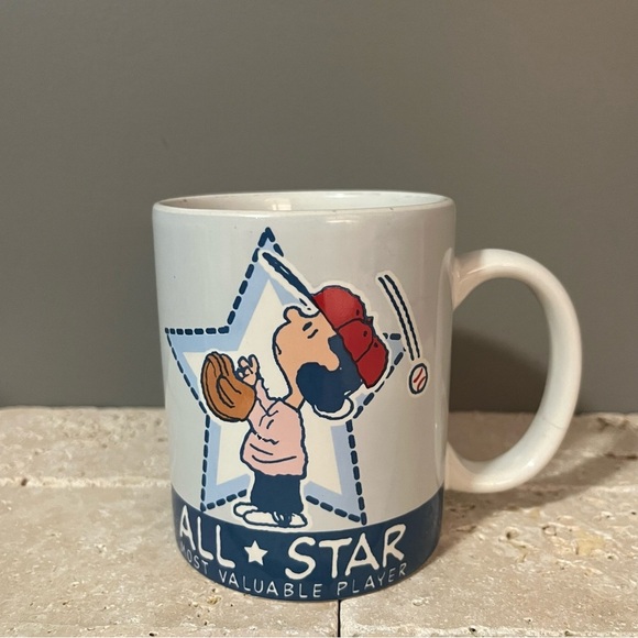Peanuts "All-Star Most Valuable Player" coffee mug. “Charlie Brown” - Picture 4 of 8
